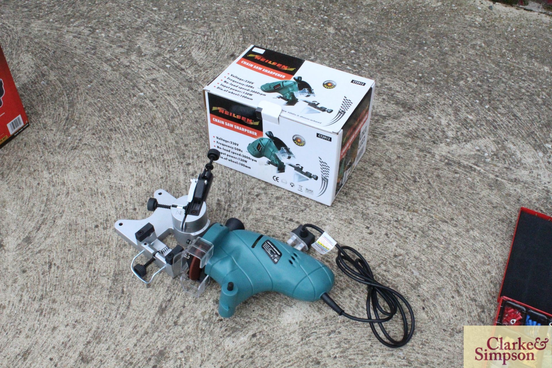 240v chainsaw sharpener. V