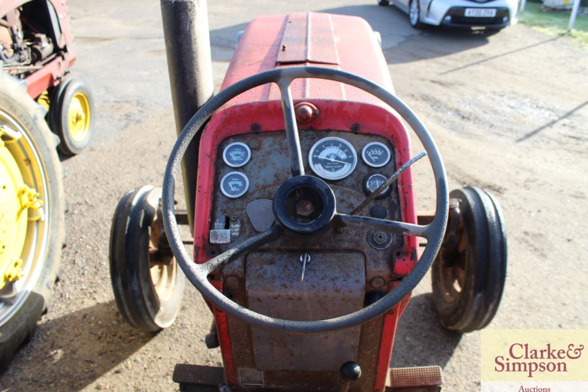 Massey Ferguson 165 2WD tractor. Serial number 545938. Registration WWC 107F. Date of first - Image 18 of 23