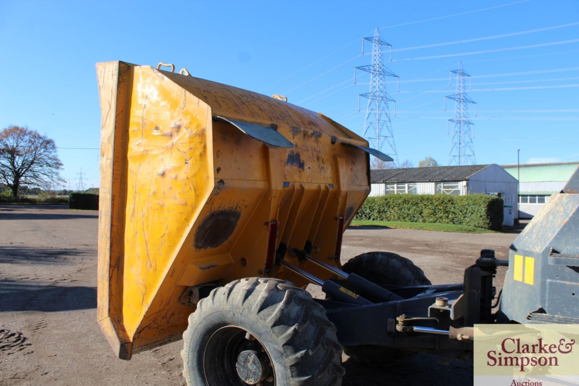 Terex TA9 9T 4WD dumper. 2011. Serial number SLBD1NP0EB5MV2514.500/60-22.5 wheels and tyres. V - Image 25 of 27