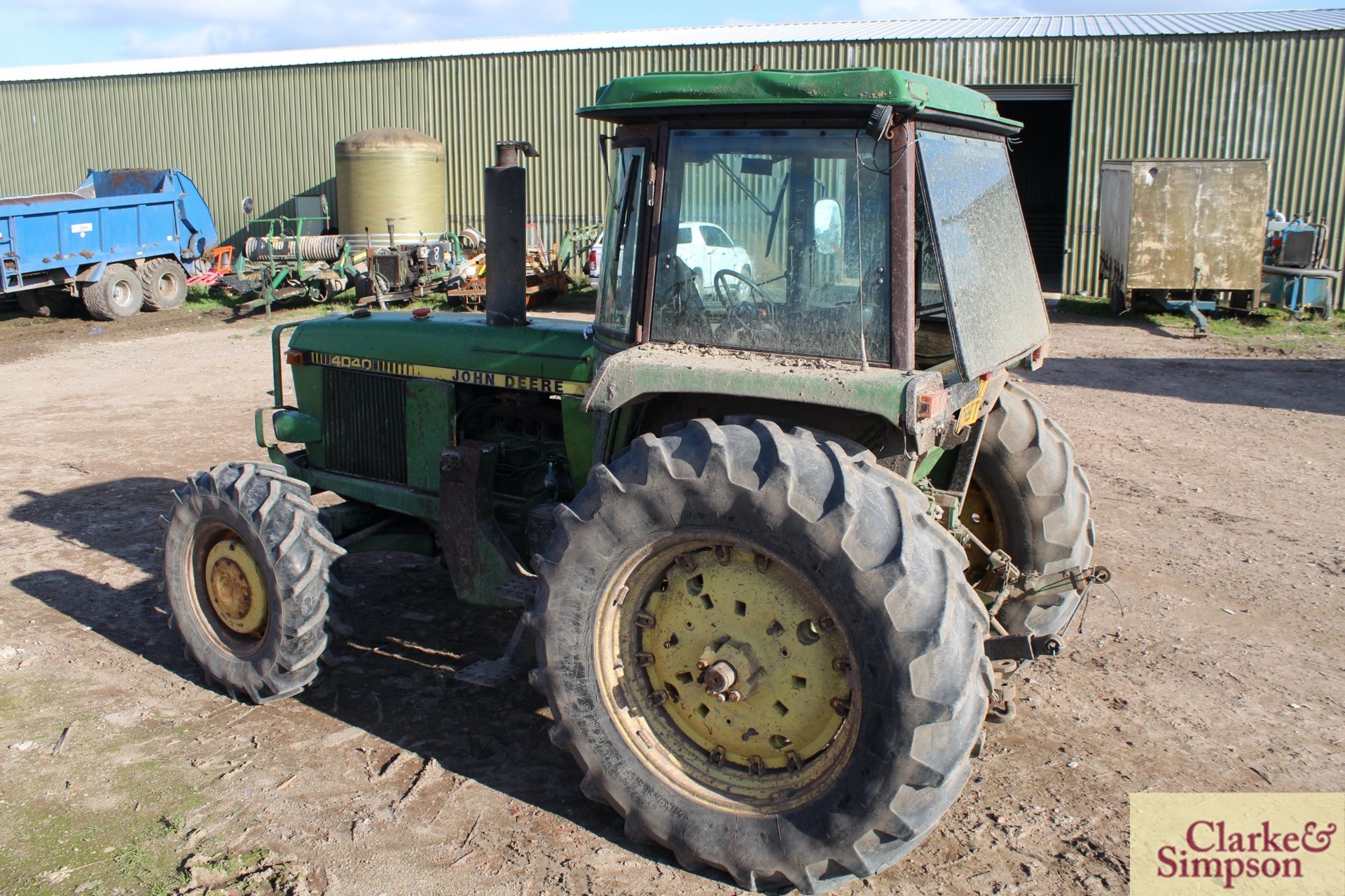 John Deere 4040 4WD tractor. Registration VJO 265T - Image 5 of 35