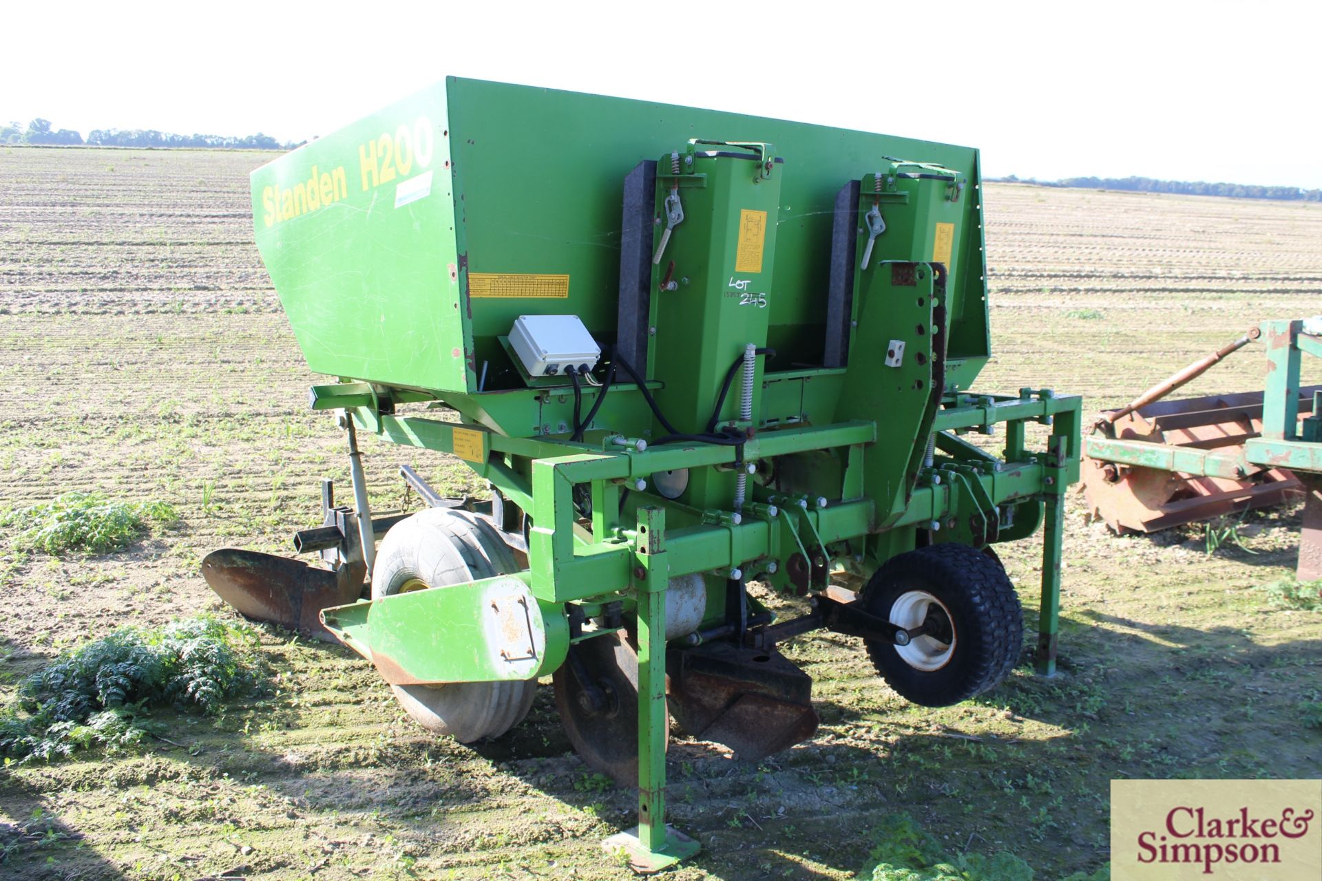 Standen Big Boy 2 two row potato planter. 1996. Owned from new. V [Located Lakenheath, Suffolk]