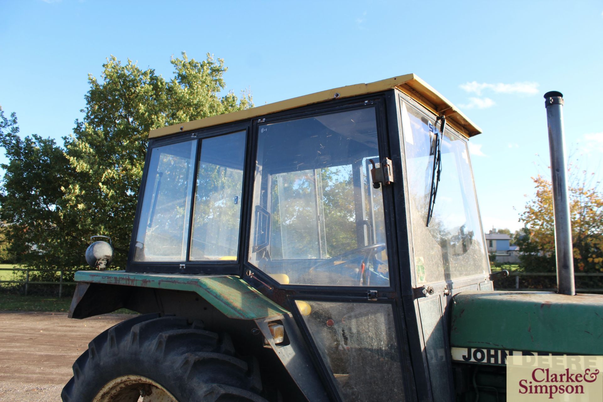 John Deere 1640 2WD tractor. Registration ETH 628V. 1980. 5,328 hours. 13.6R36 rear wheels and - Image 28 of 42