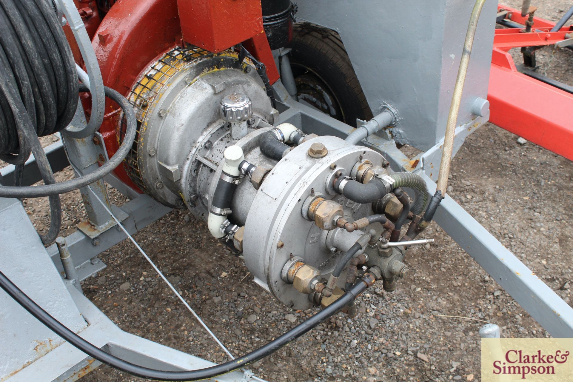 Harben fast tow high pressure drain jetter. With Lister diesel engine. - Image 5 of 8