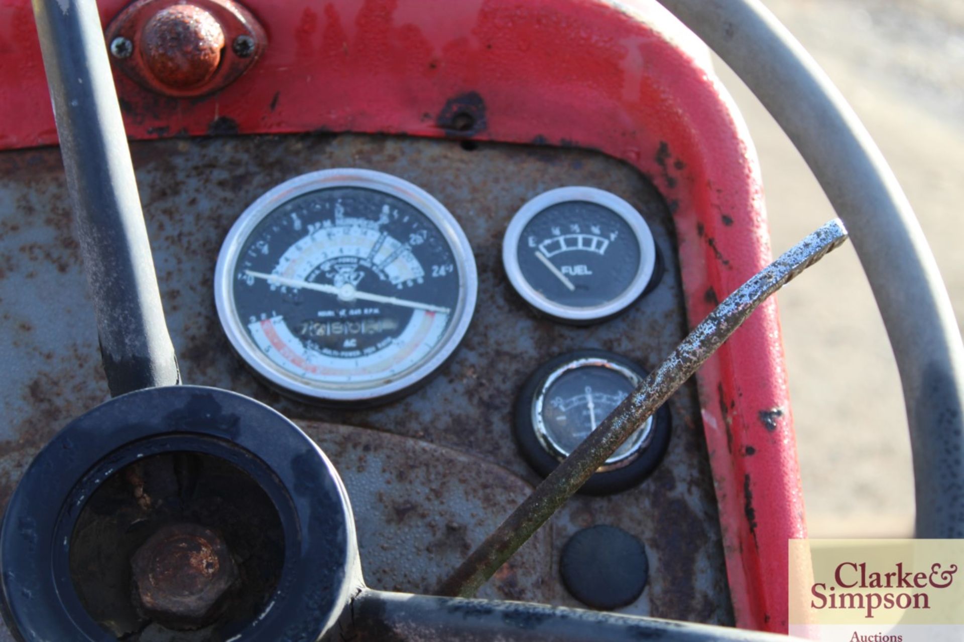 Massey Ferguson 165 2WD tractor. Serial number 545938. Registration WWC 107F. Date of first - Image 20 of 23