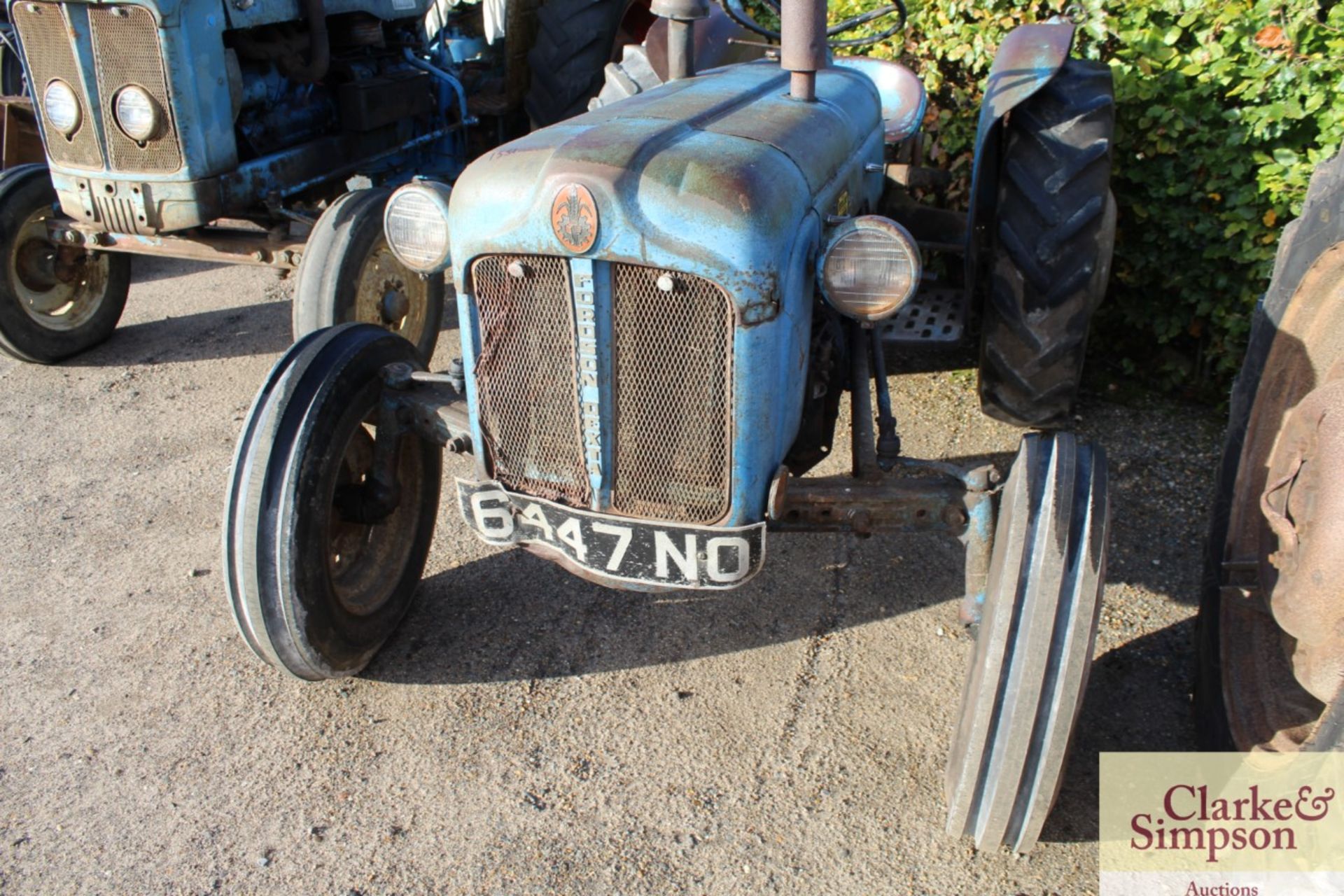 Fordson Dexta 2WD tractor. Serial number 10751. Registration 6447 NO. Date of first registration - Image 9 of 20