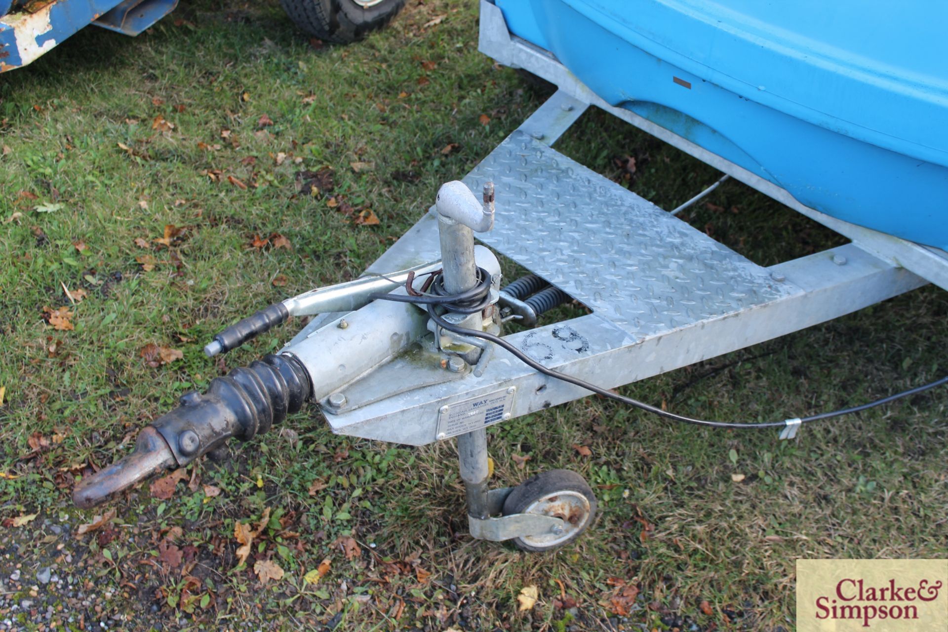 Mainway Engineering 1,135 single axle water bowser - Image 9 of 10