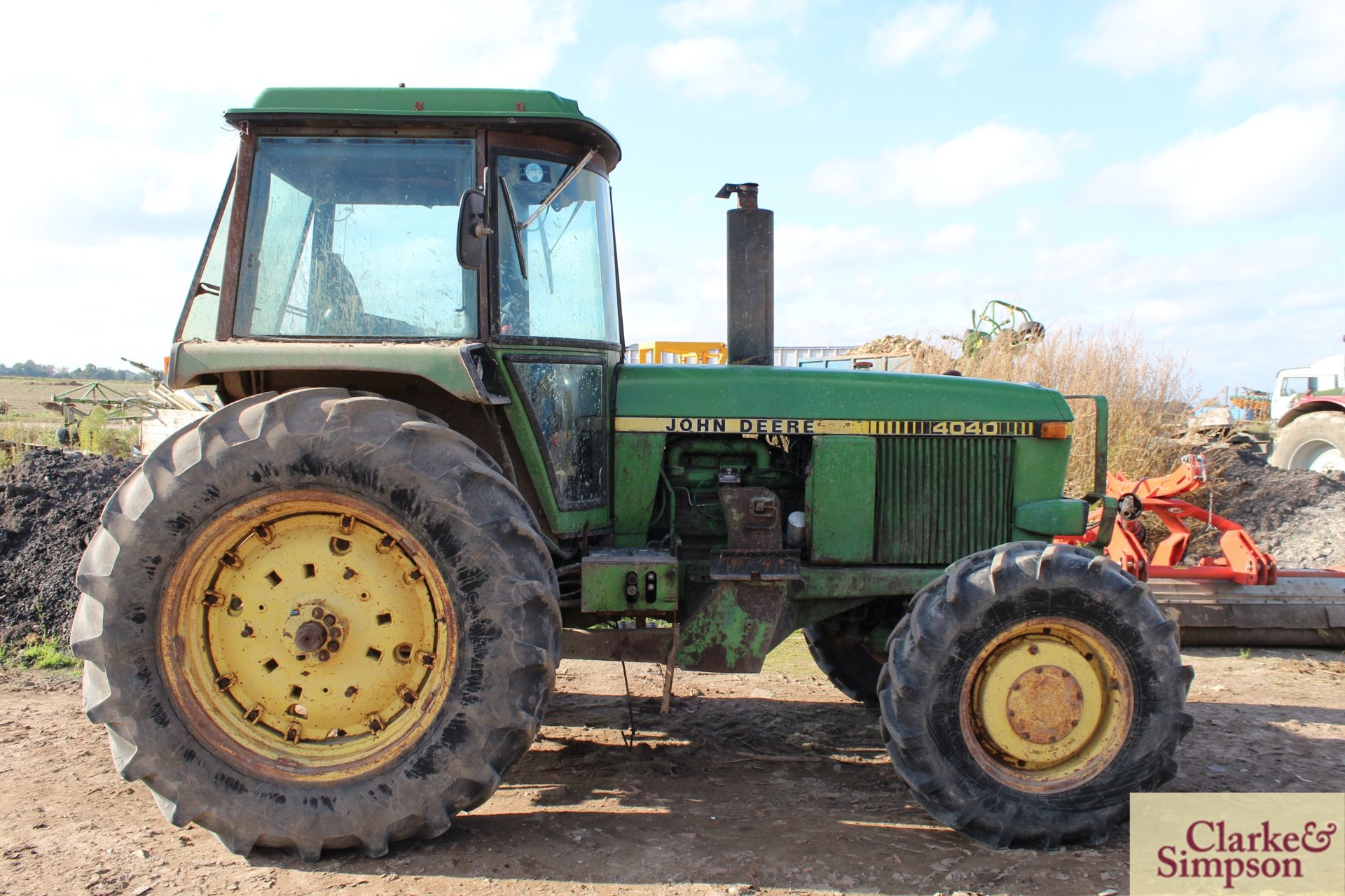 John Deere 4040 4WD tractor. Registration VJO 265T - Image 2 of 35