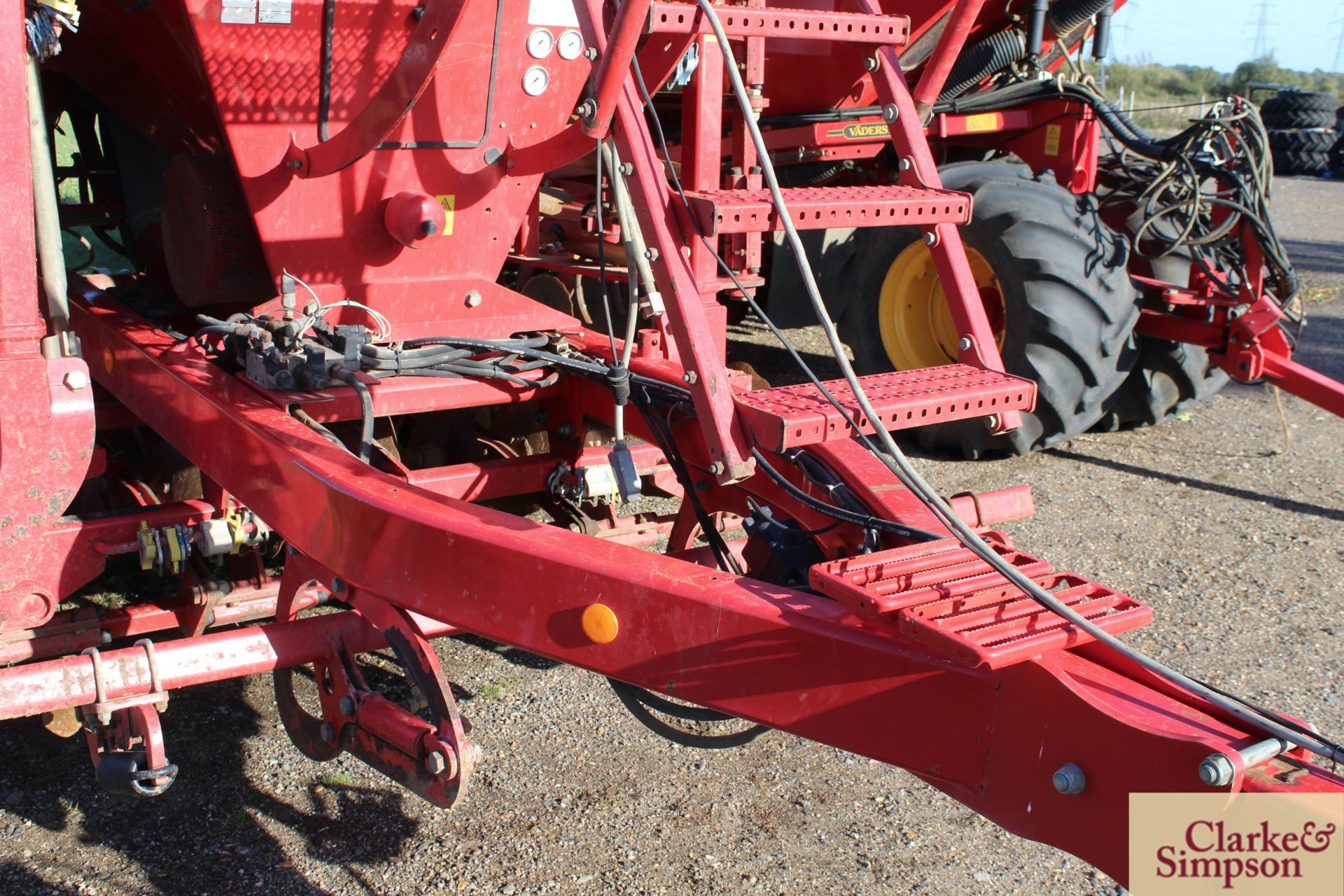 Simba Horsch Pronto 8RX 8m trailed drill. 08/2006. Serial number 23781260. With radar control, wheel - Image 7 of 27