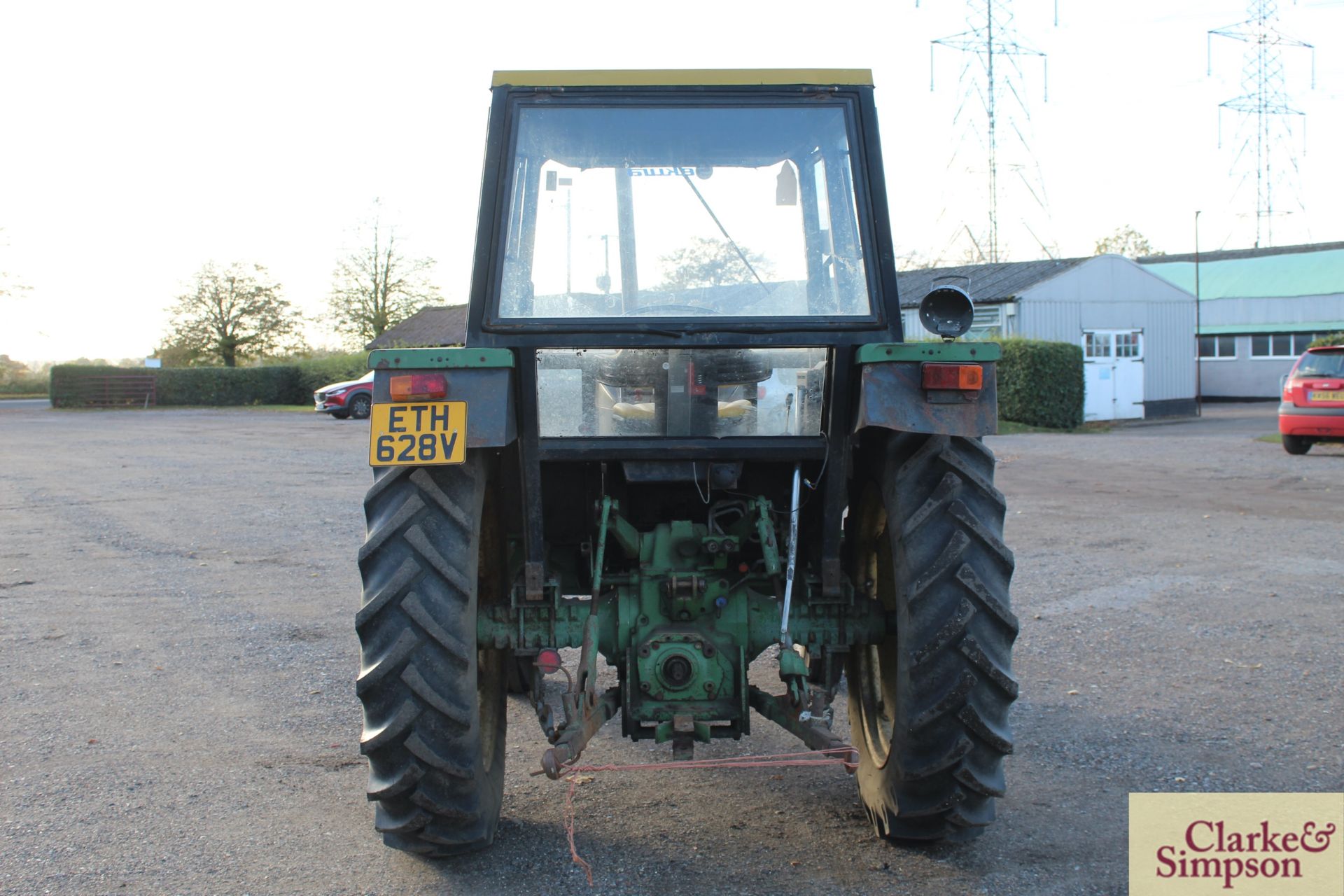 John Deere 1640 2WD tractor. Registration ETH 628V. 1980. 5,328 hours. 13.6R36 rear wheels and - Image 4 of 42