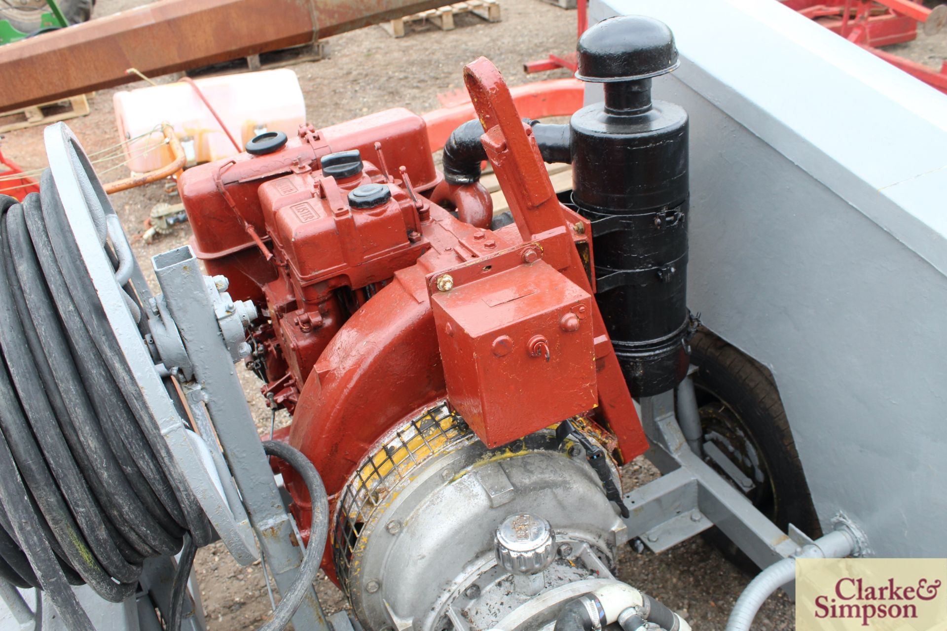 Harben fast tow high pressure drain jetter. With Lister diesel engine. - Image 7 of 8