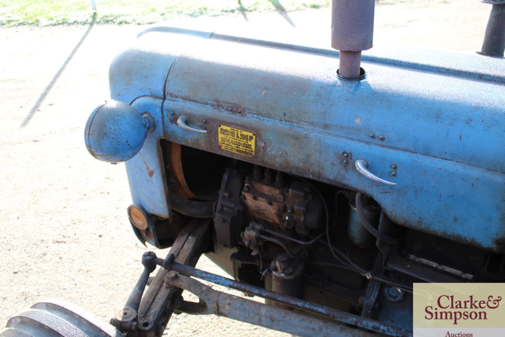 Fordson Dexta 2WD tractor. Serial number 10751. Registration 6447 NO. Date of first registration - Image 7 of 20