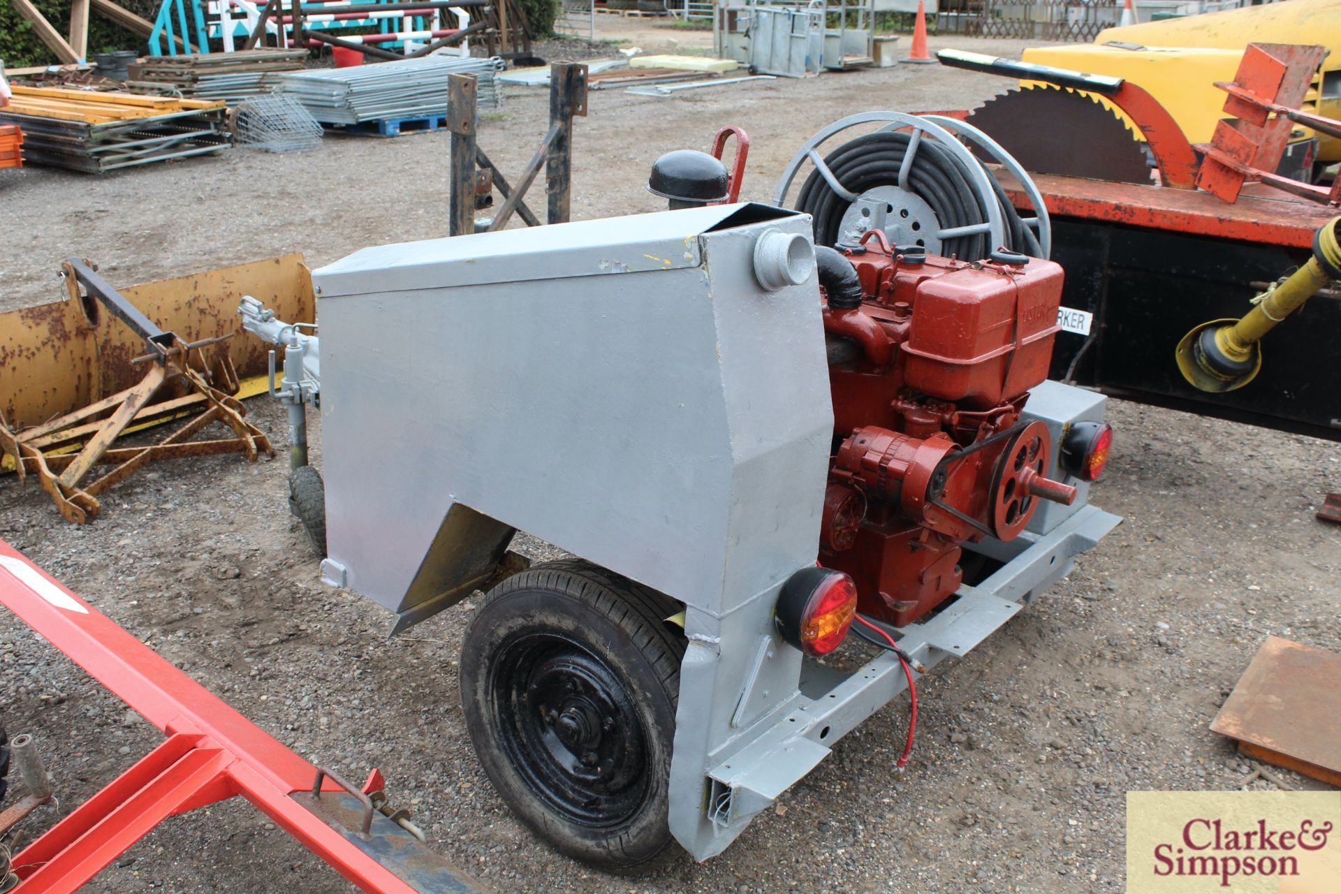 Harben fast tow high pressure drain jetter. With Lister diesel engine. - Image 3 of 8