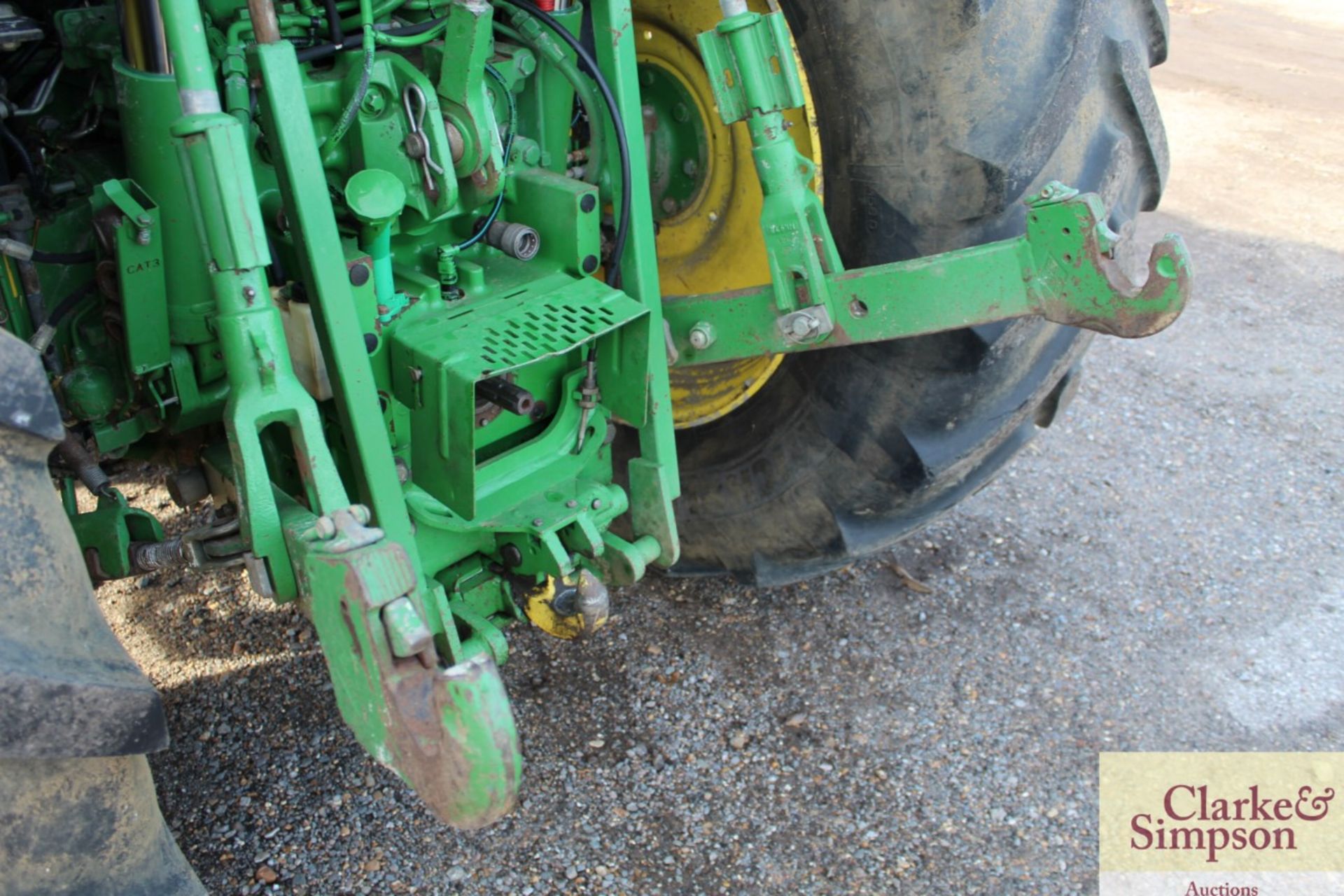 John Deere 6150R 4WD tractor. Registration AX15 VZF. Date of first registration 25/06/2015. 4,792 - Image 22 of 71