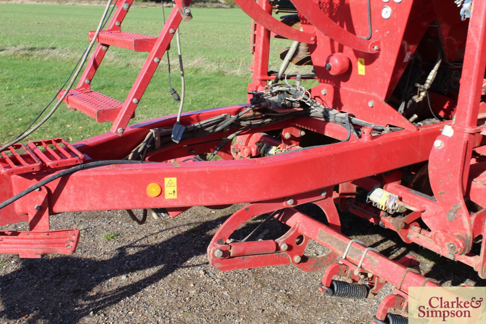 Simba Horsch Pronto 8RX 8m trailed drill. 08/2006. Serial number 23781260. With radar control, wheel - Image 22 of 27