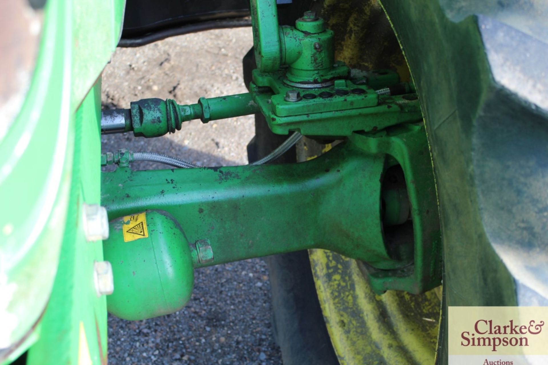 John Deere 6150R 4WD tractor. Registration AX15 VZF. Date of first registration 25/06/2015. 4,792 - Image 13 of 71
