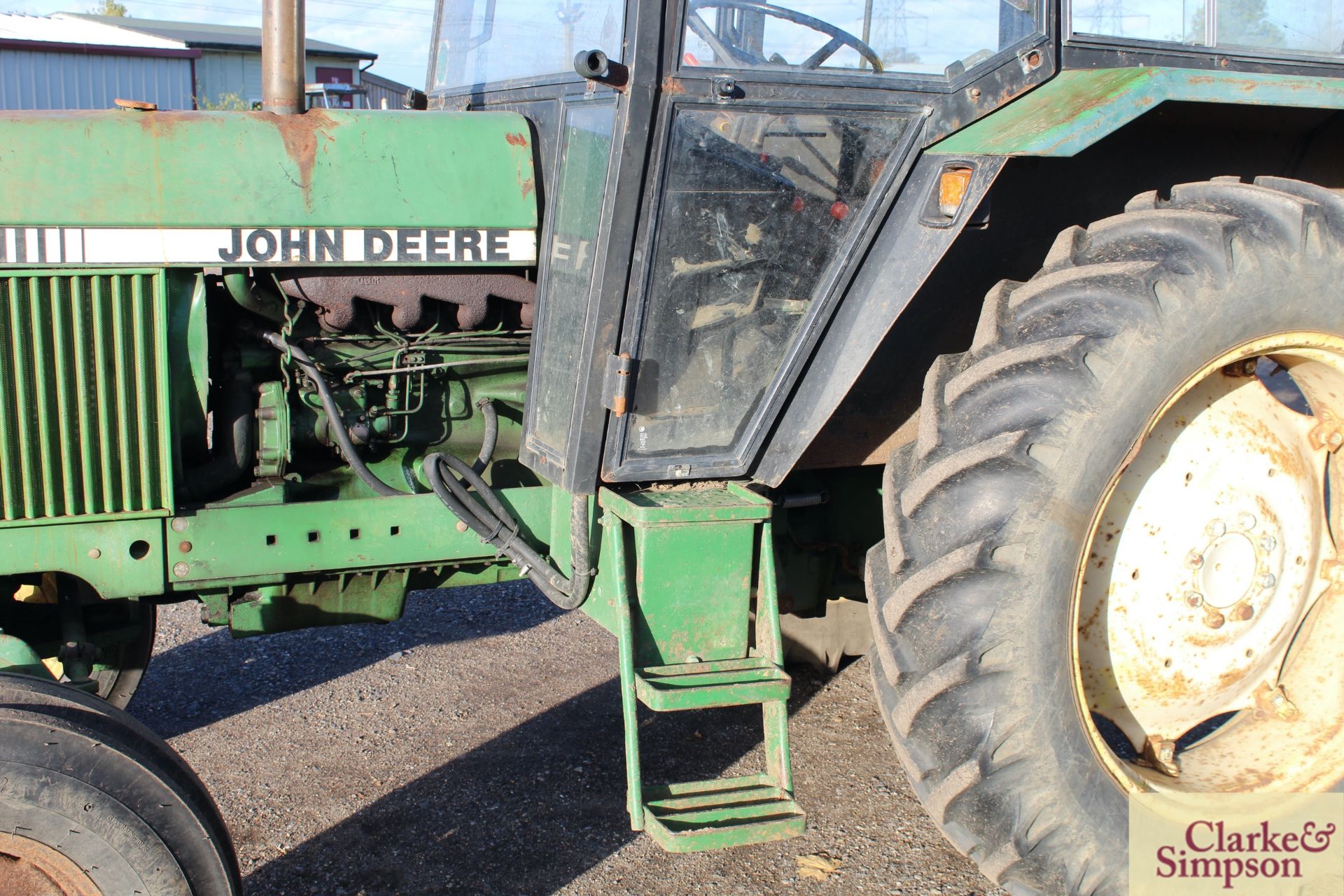 John Deere 1640 2WD tractor. Registration ETH 628V. 1980. 5,328 hours. 13.6R36 rear wheels and - Image 15 of 42
