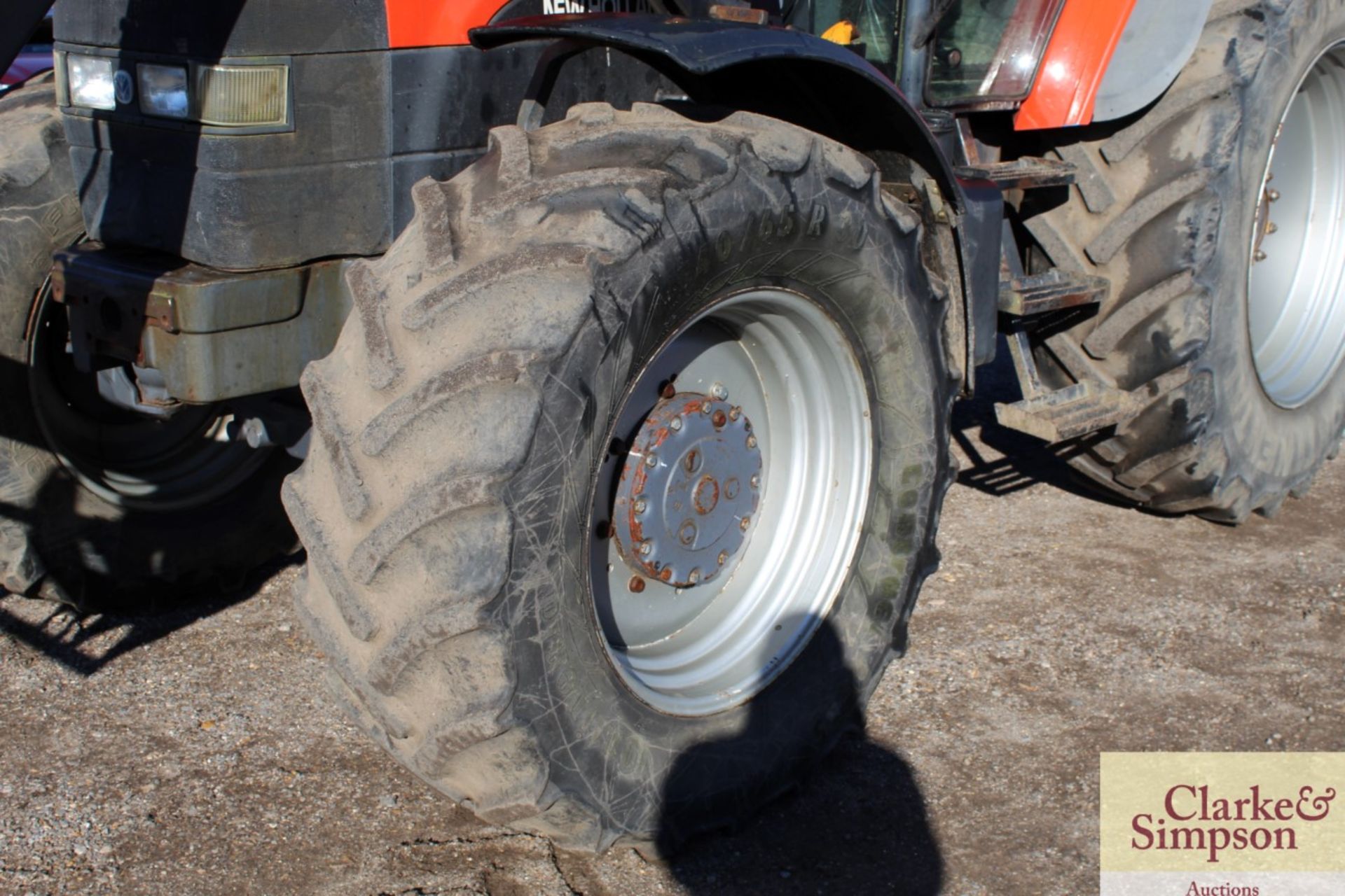 New Holland TM150 4WD tractor. 28/10/2000. 11,839 hours. 520/85R42 rear wheels and tyres @ 60%. - Image 13 of 58