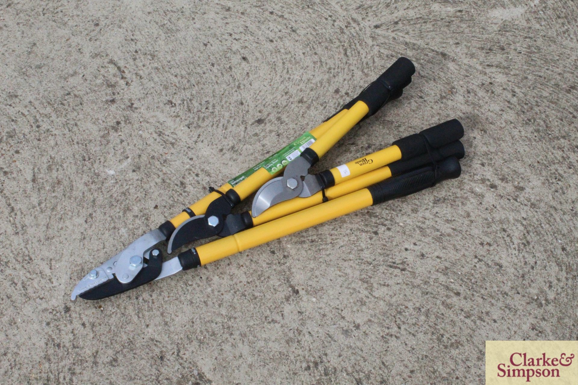 Power pruner, lopper & shears. V