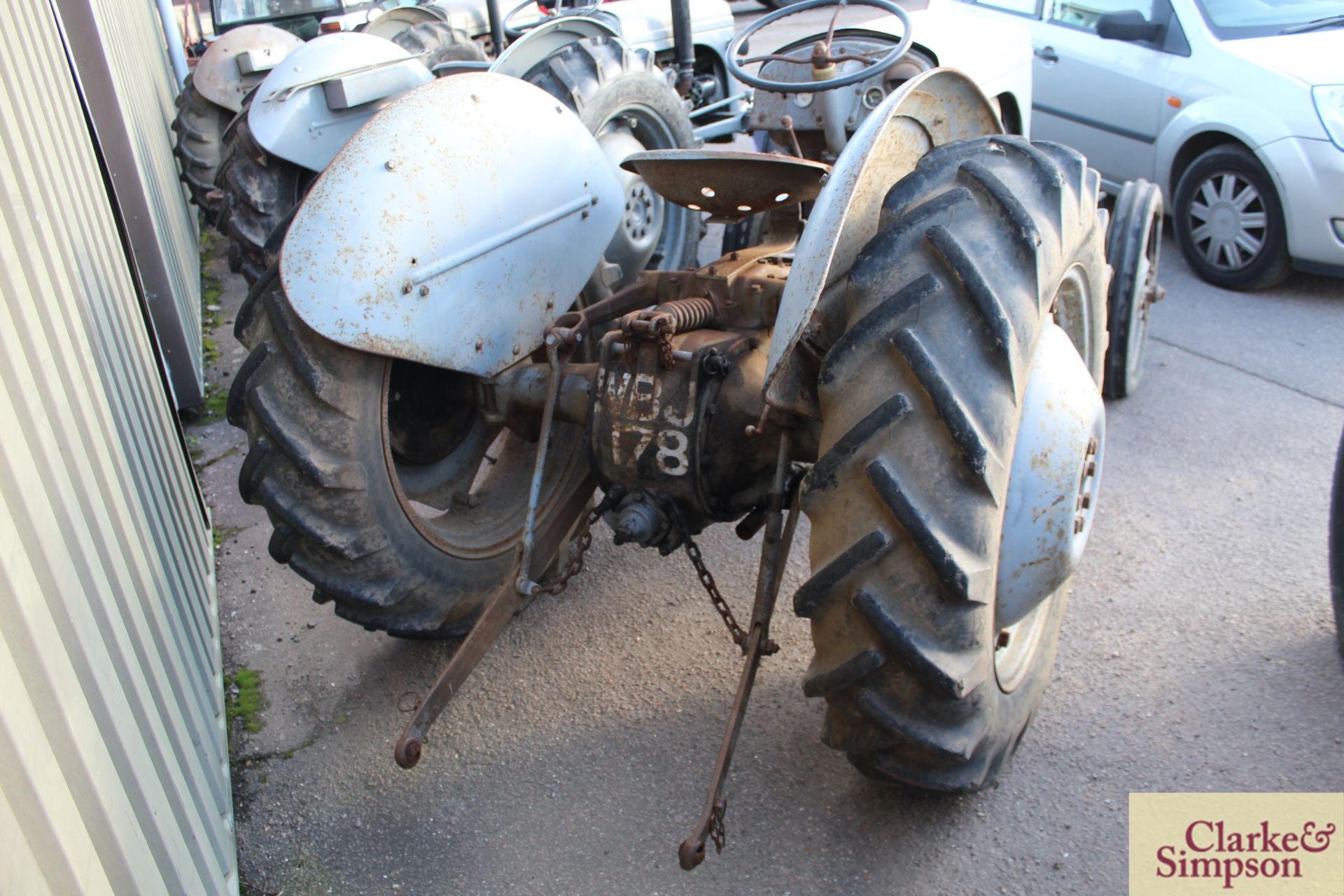 Ferguson TED 20 Petrol/TVO 2WD tractor. Registration NBJ 178 (no paperwork). Serial number 286911. - Image 3 of 19