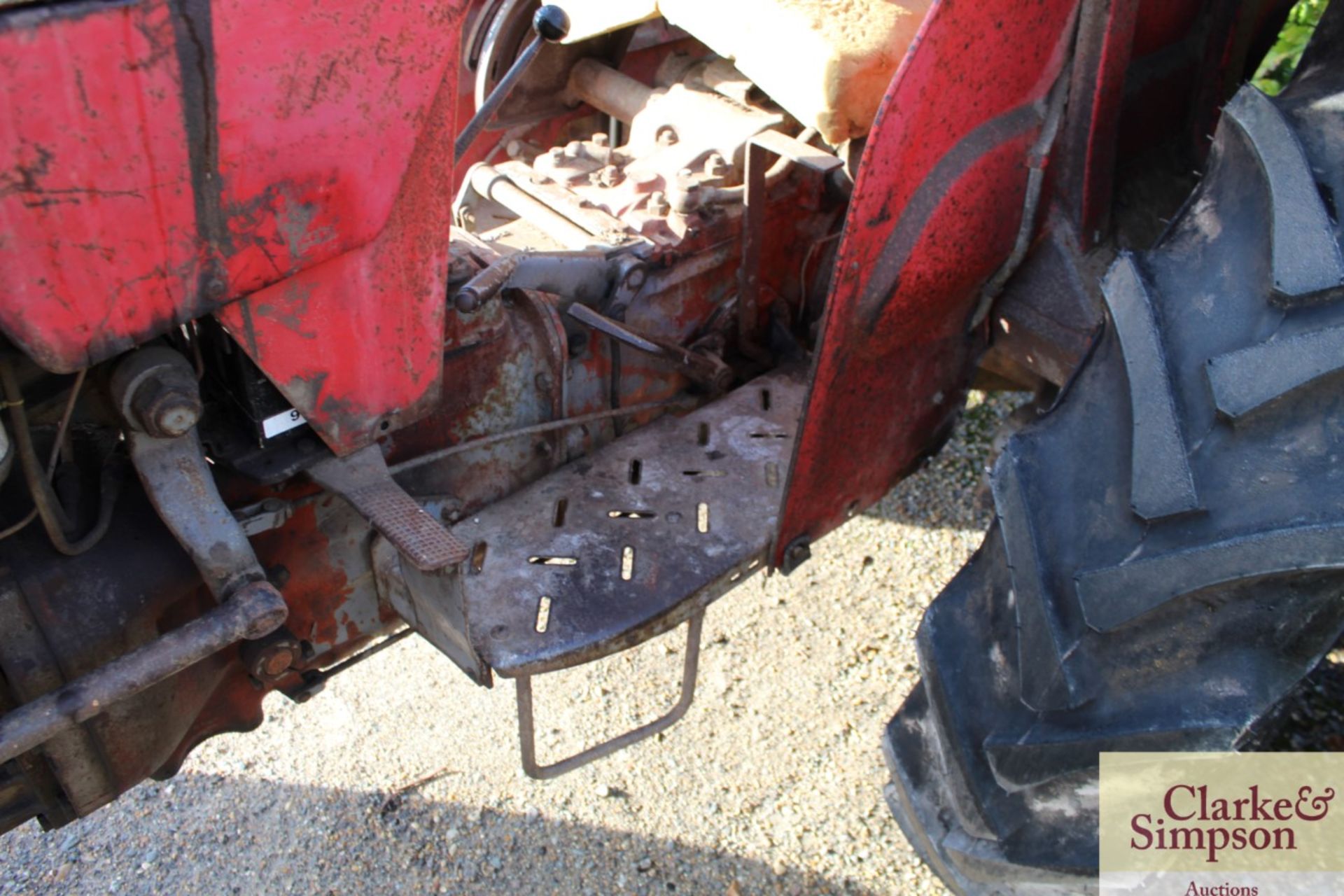 Massey Ferguson 165 2WD tractor. Serial number 545938. Registration WWC 107F. Date of first - Image 5 of 23