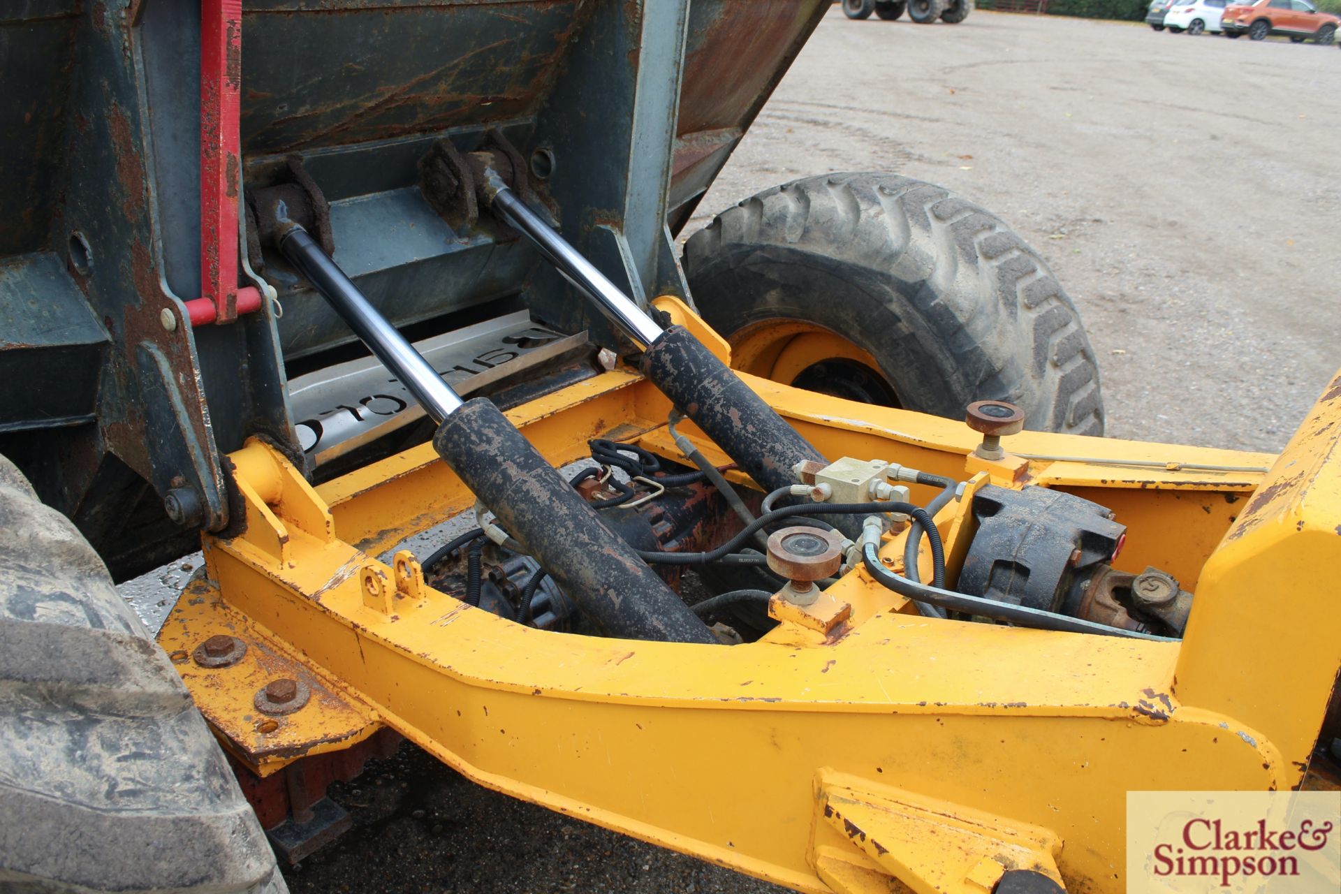 Barford 10T 4WD dumper. 2006. Serial number SK10250SYJT1130. 500/60R25 wheels and tyres. V - Image 23 of 26