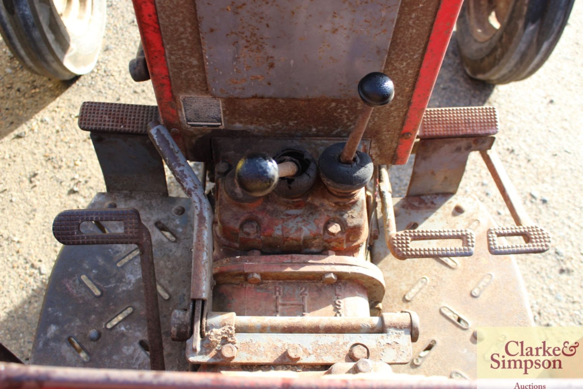 Massey Ferguson 165 2WD tractor. Serial number 545938. Registration WWC 107F. Date of first - Image 22 of 23