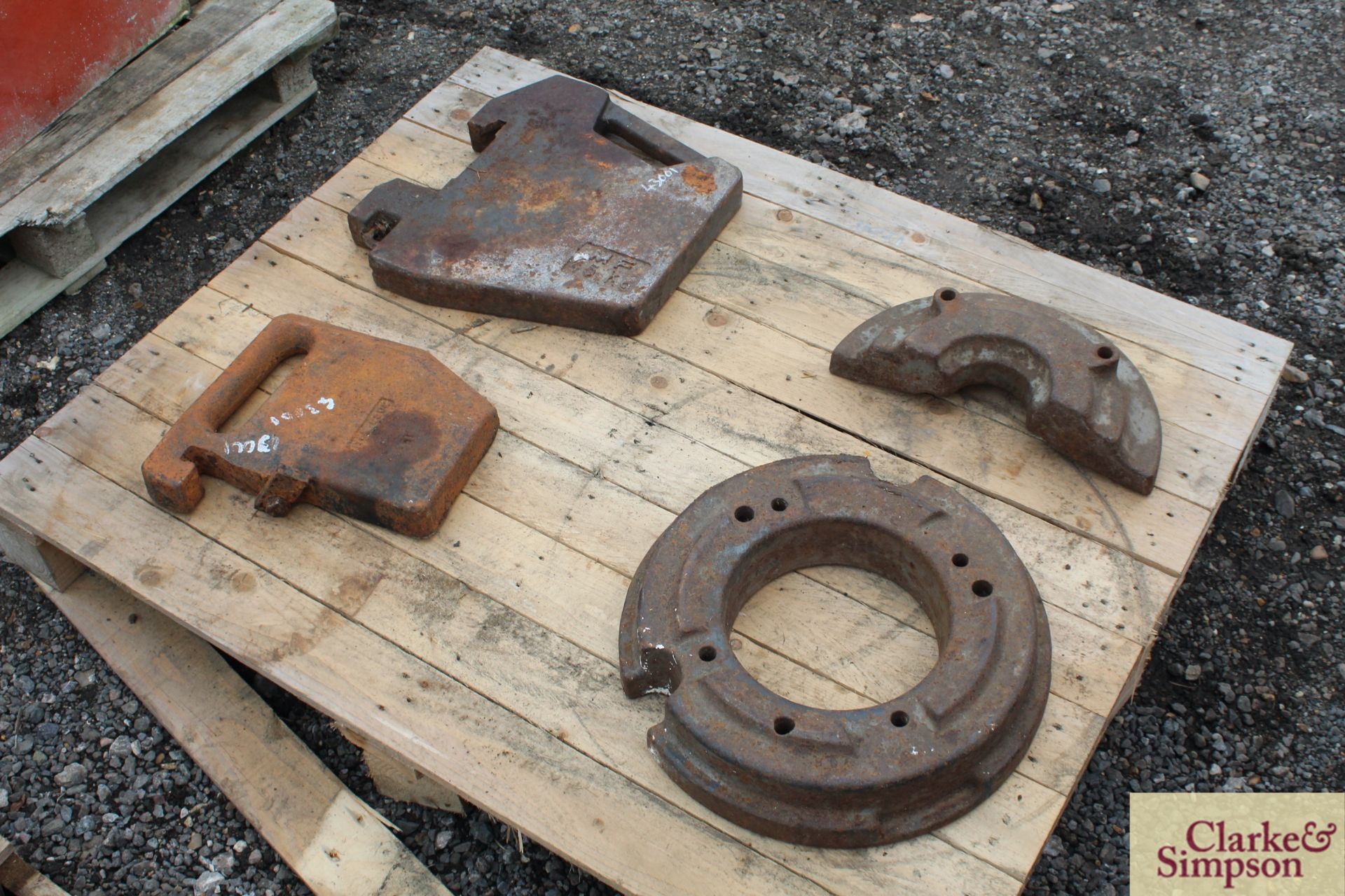 Various tractor weights. - Image 4 of 4