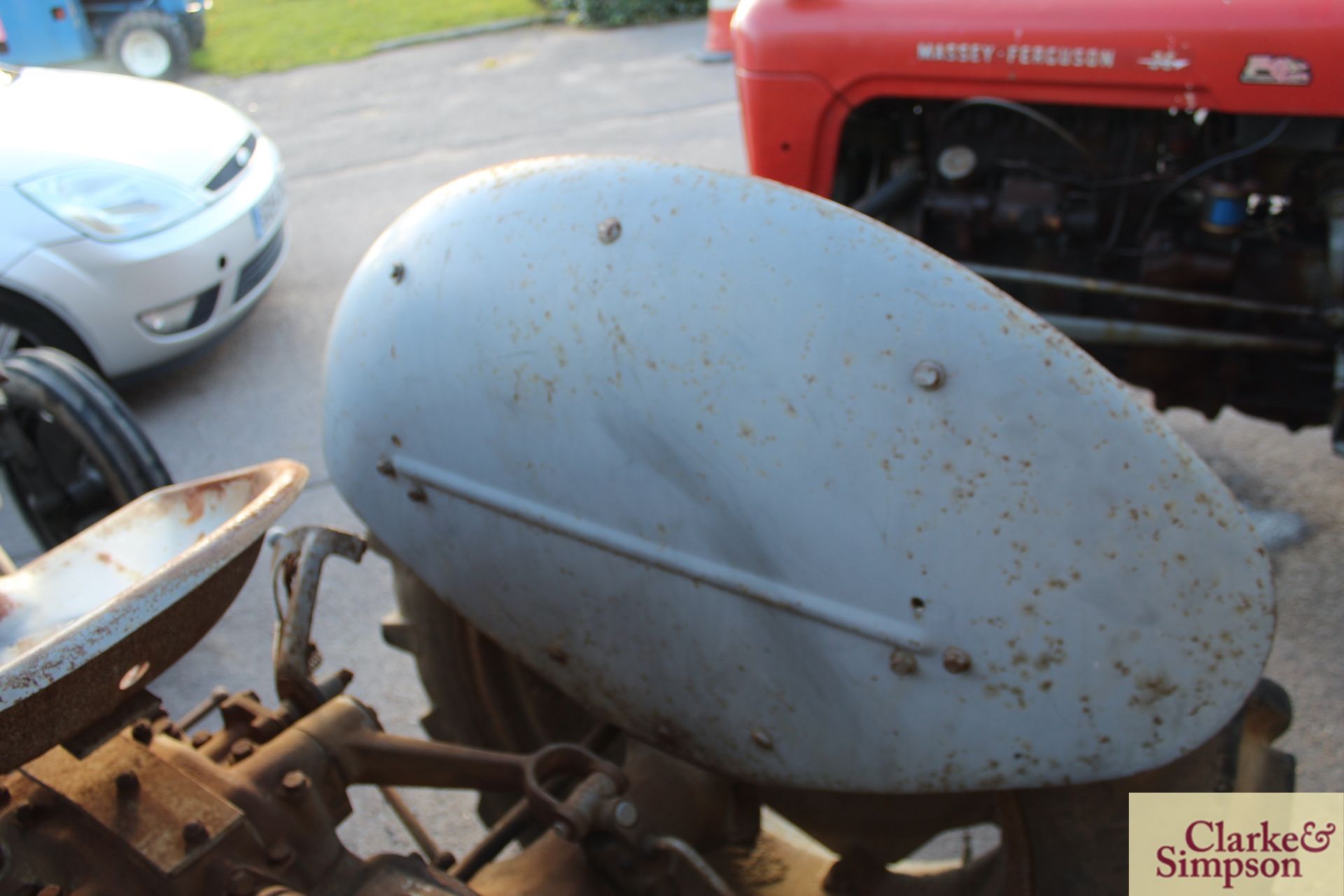 Ferguson TED 20 Petrol/TVO 2WD tractor. Registration NBJ 178 (no paperwork). Serial number 286911. - Image 7 of 19