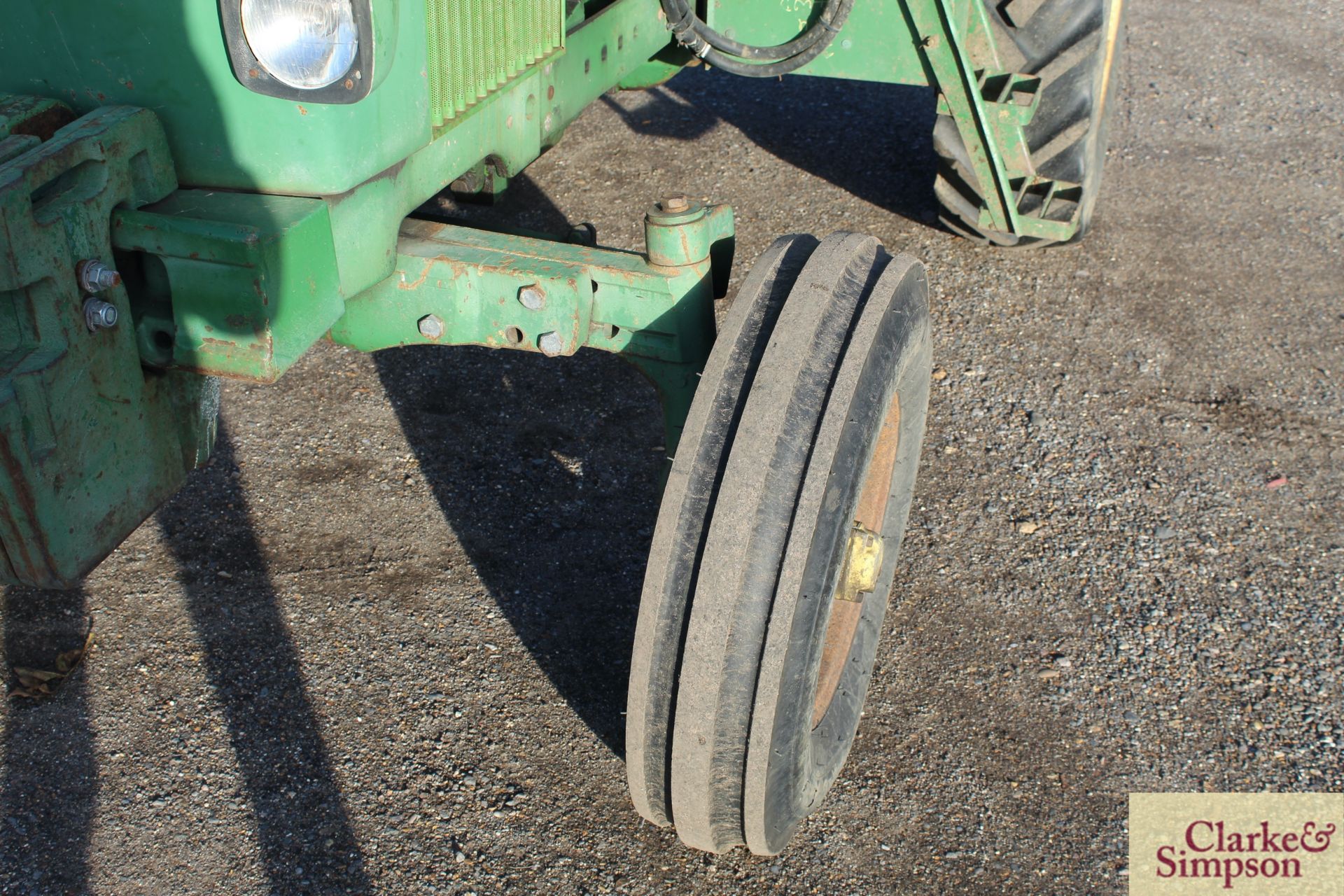 John Deere 1640 2WD tractor. Registration ETH 628V. 1980. 5,328 hours. 13.6R36 rear wheels and - Image 11 of 42