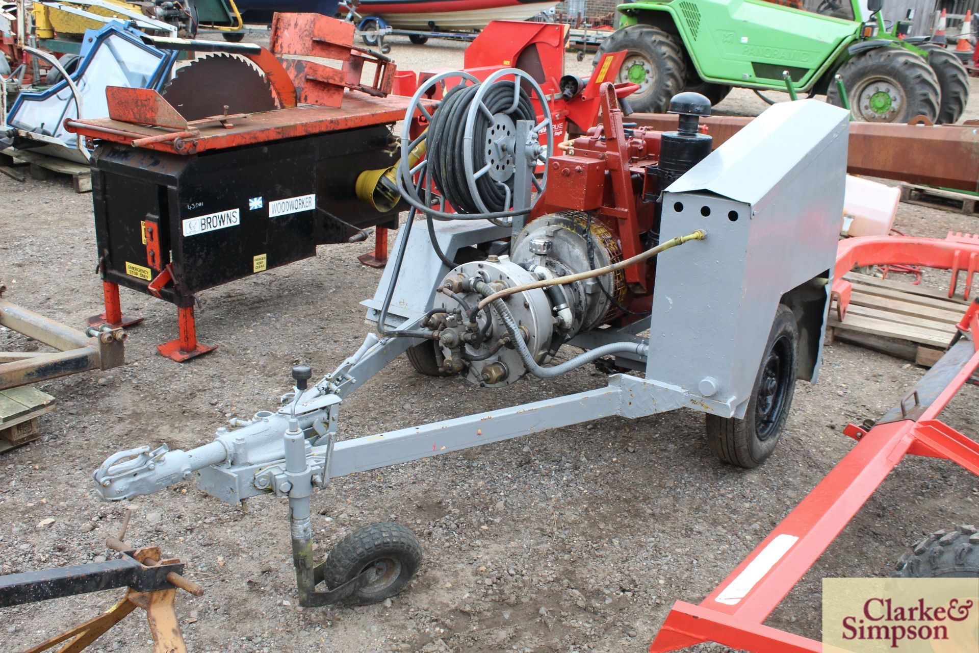 Harben fast tow high pressure drain jetter. With Lister diesel engine. - Image 2 of 8