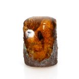 An amber style carving