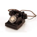 A vintage dial telephone