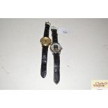 A gent's Rotary wrist watch; and one other wrist w