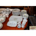 A quantity of Forest Stoneware dinnerware