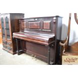 A Whitton & Whitton and Co London upright piano