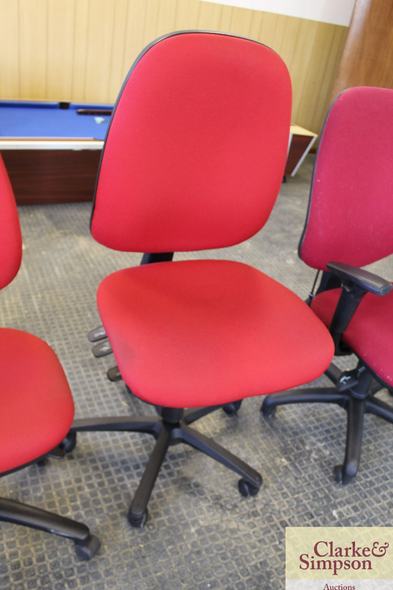 5x office chairs. - Image 5 of 6