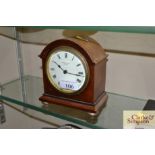 A mahogany cased timepiece by Young & Co.