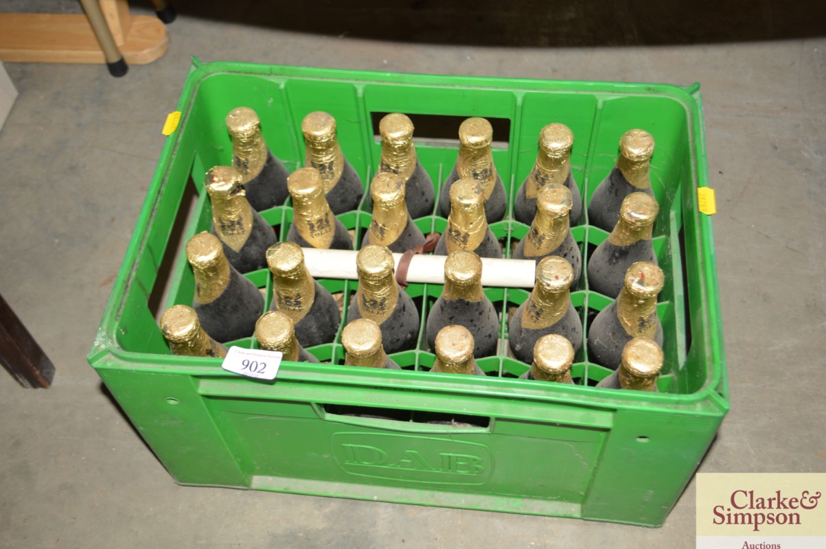 Twenty four bottles of Final Brew Tolly Ale