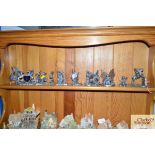 A quantity of WAPW figurines
