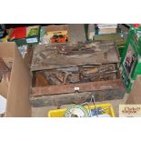 A carpenters tool chest and contents of various mo
