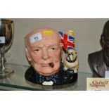 A Royal Doulton character jug "Winston Churchill"