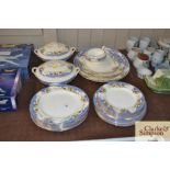 A quantity of Morley Fox & Co. "Spring Time" patterned dinnerware