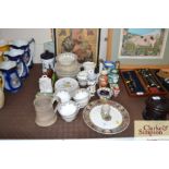 A quantity of various china to include Coalport si