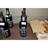 A bottle of Royal Oporto 1983 vintage port