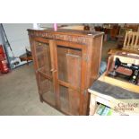 An oak old charm style side cabinet