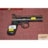 A Webley junior .177 air pistol