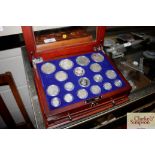 The House of Windsor silver coin collection in fi