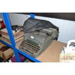 An Olympia typewriter