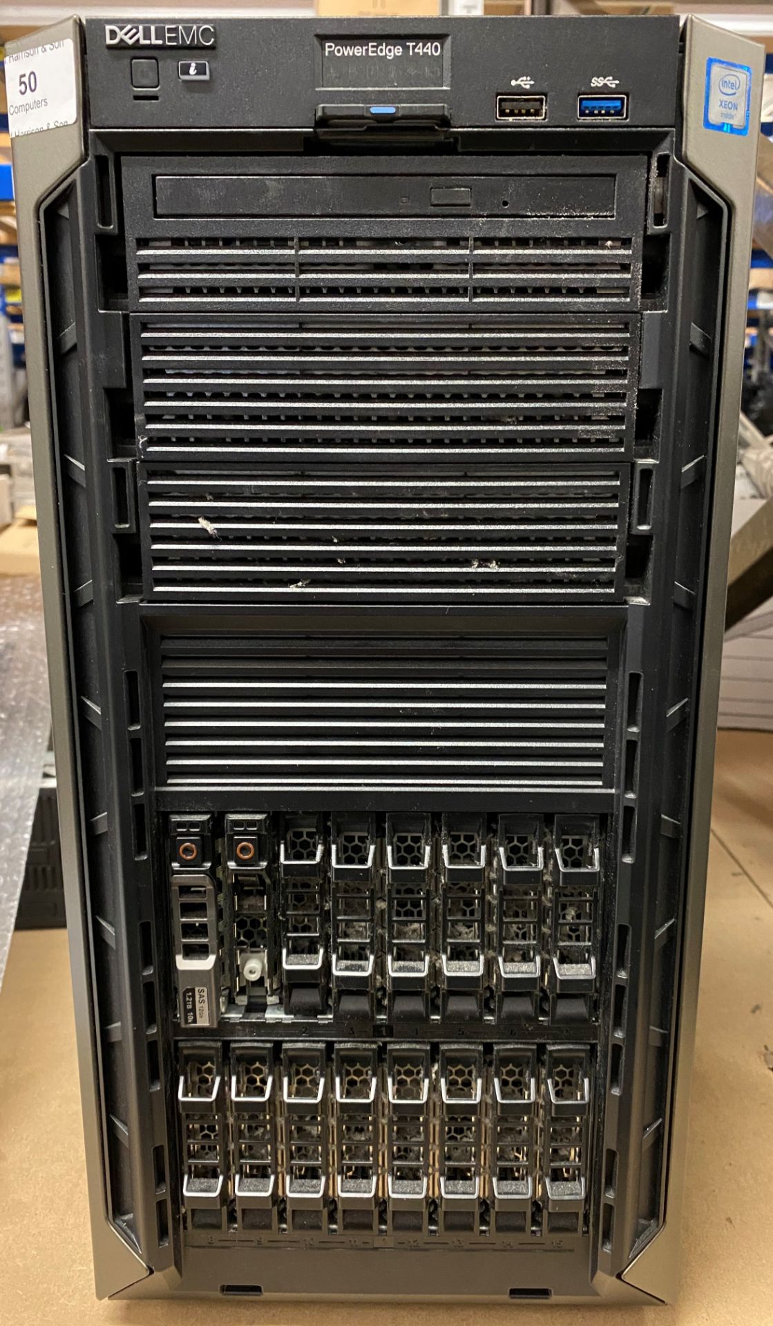 A Dell EMC Power Edge T440 server type E305002 complete with power lead (advised supplied new 2018) - Image 4 of 12