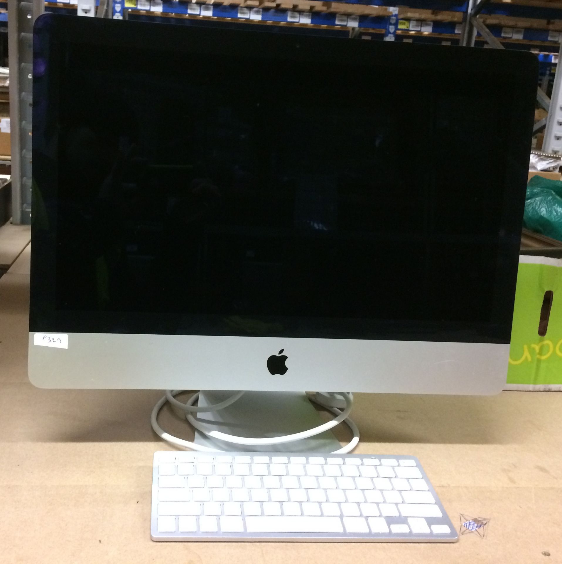 An Apple i-Mac 21.5" computer, 2.
